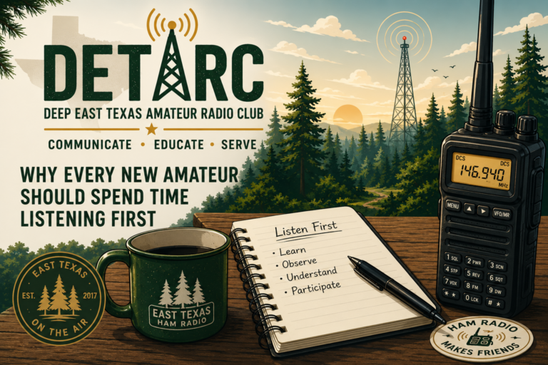 Why Every New Amateur Should Spend Time Listening First
