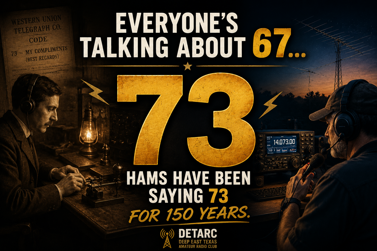 What Does "73" Actually Mean